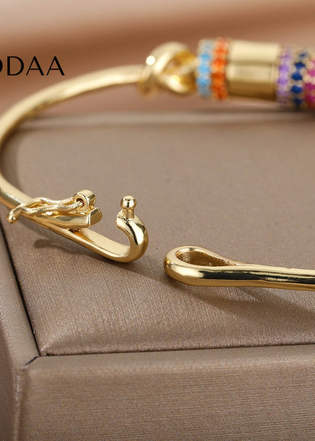 Deteur Bracelet | Gold Egyptian Luxury Bangle Women’s Jewelry - Gold - Bracelets