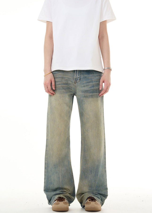 Dirtyfit Distressed Bootcut Jeans for Men and Women - Men’s Jeans