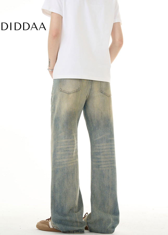 Dirtyfit Distressed Bootcut Jeans for Men and Women - Men’s Jeans