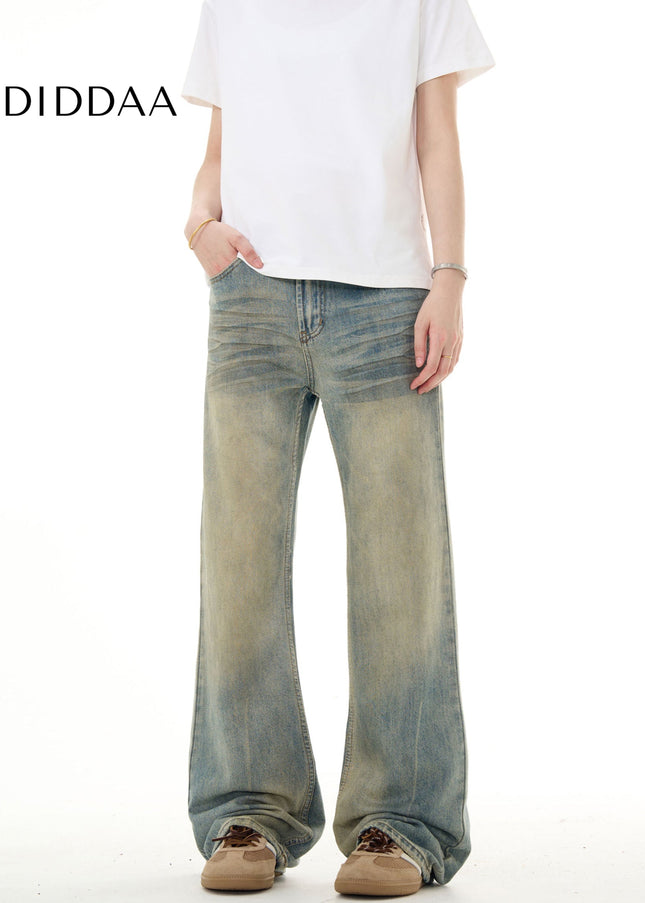 Dirtyfit Distressed Bootcut Jeans for Men and Women - Men’s Jeans