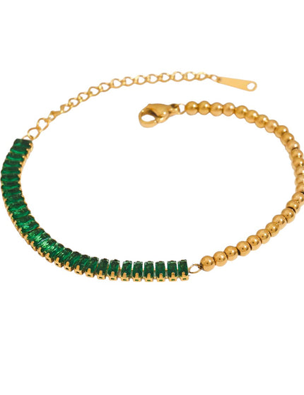 Emerald Tennis Bracelet