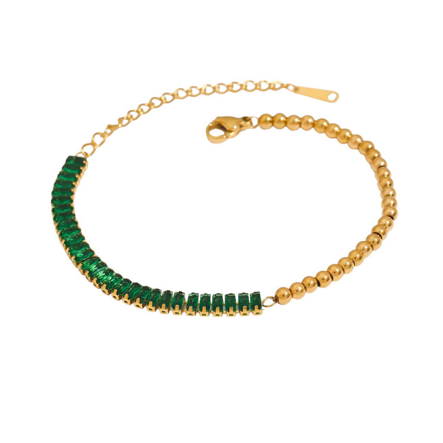 Emerald Tennis Bracelet