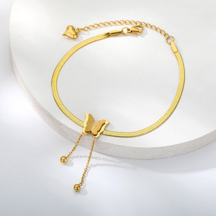 Entrage Bracelet | Gold Butterfly Womens Jewelry Braceler - Gold - Bracelets