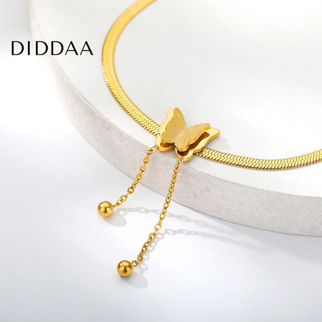 Entrage Bracelet | Gold Butterfly Womens Jewelry Braceler - Gold - Bracelets