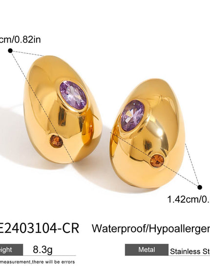 Gilded Earrings