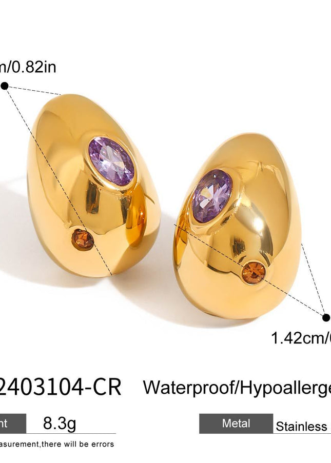 Gilded Earrings