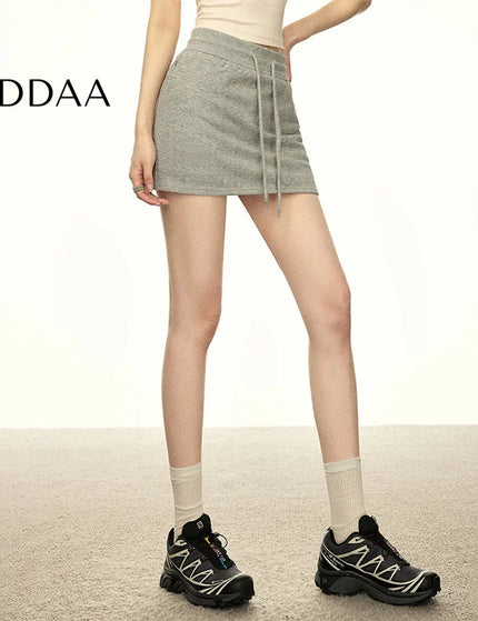 Gray Lightweight Anti-Walking Yoga Sports Skirt for Women - S / Grey - Skirts