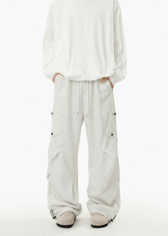 Gray Loose Fit Casual Sweatpants for Men and Women - Unisex Sweatpants