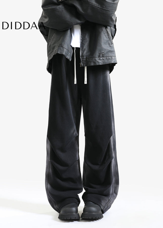 Gray Loose Fit Plus Size Sweatpants for Men and Women - Unisex Sweatpants