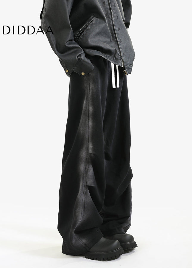 Gray Loose Fit Plus Size Sweatpants for Men and Women - Unisex Sweatpants