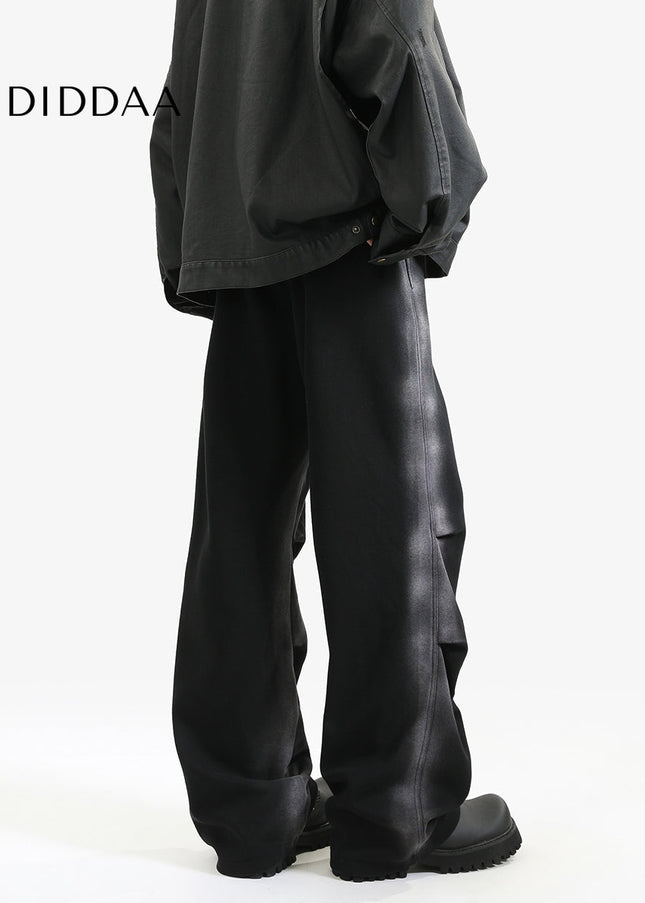 Gray Loose Fit Plus Size Sweatpants for Men and Women - Unisex Sweatpants