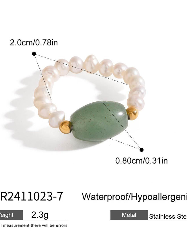 Greenopal Ring