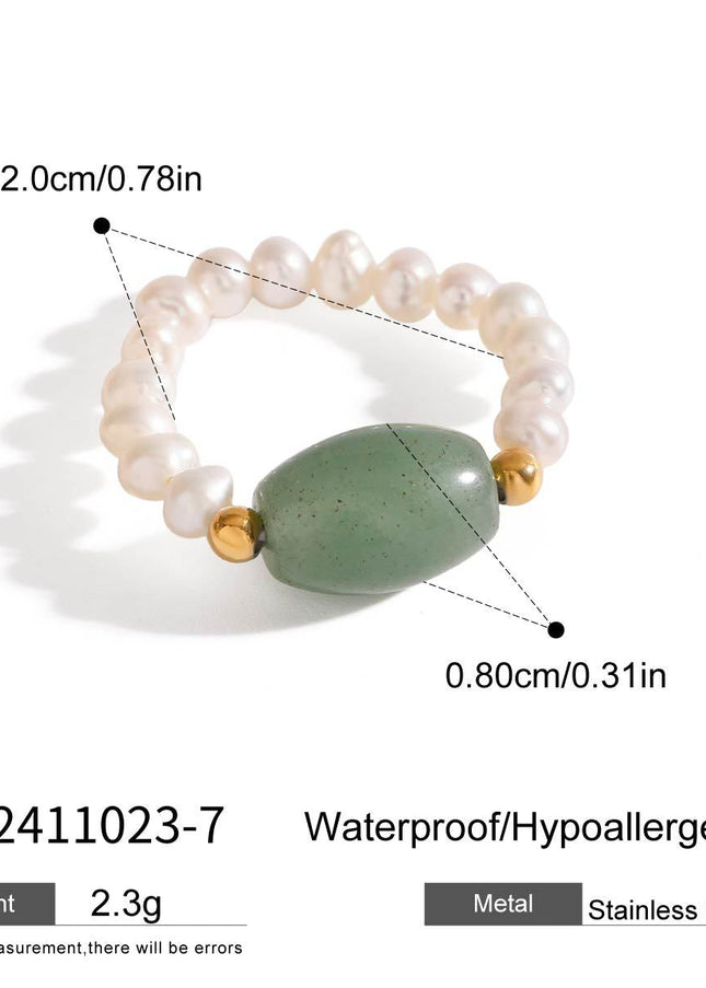 Greenopal Ring