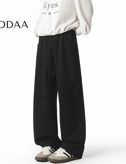 Grey Heavyweight Graphic Joggers Pants for Men - Black / M - Unisex Sweatpants