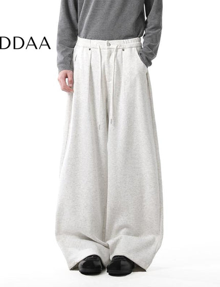 Grey Loose Fit Casual Pants for Men - S / Light Grey - Unisex Sweatpants