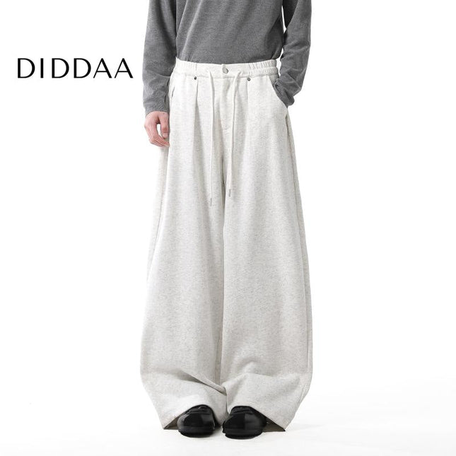 Grey Loose Fit Casual Pants for Men - S / Light Grey - Unisex Sweatpants