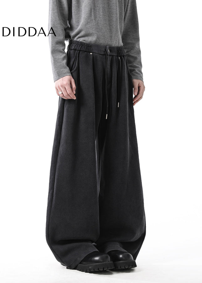 Grey Loose Fit Casual Pants for Men - Unisex Sweatpants