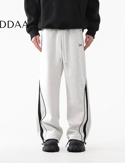 Grey Loose Fit Casual Sweatpants for Men - S / Grey - Unisex Sweatpants