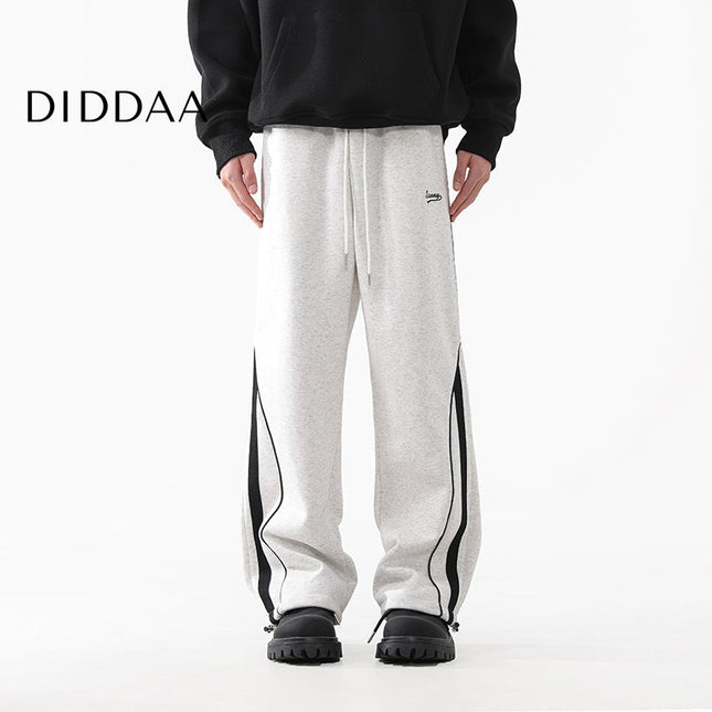 Grey Loose Fit Casual Sweatpants for Men - S / Grey - Unisex Sweatpants