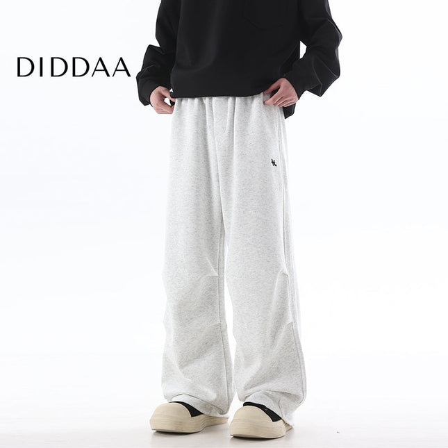 Grey Loose Fit Casual Sweatpants for Men - S / Grey - Unisex Sweatpants