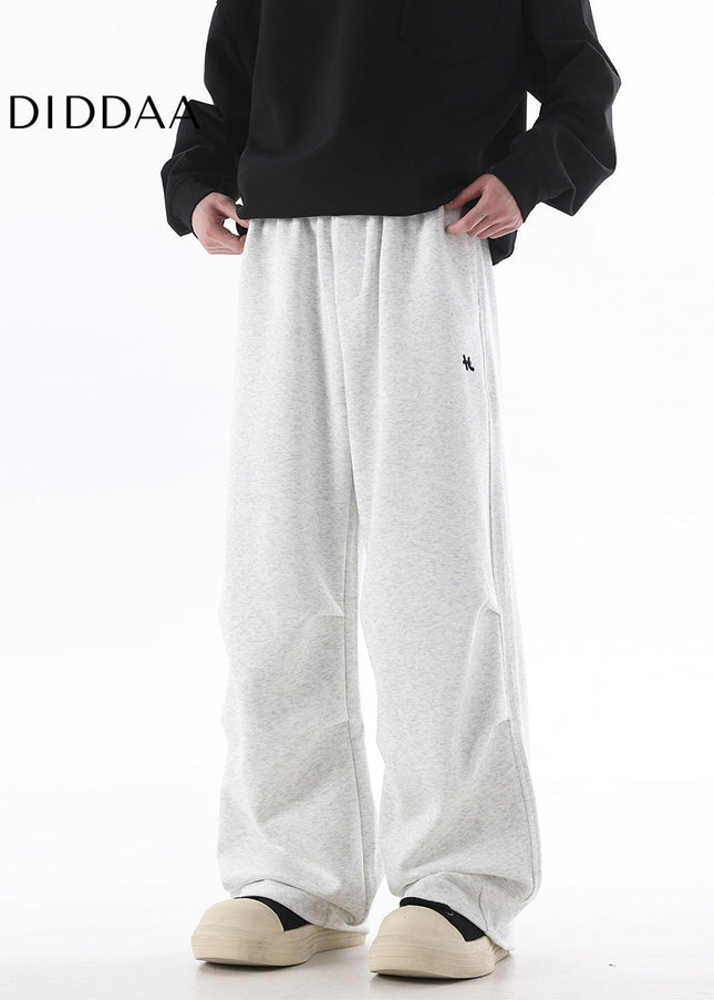 Grey Loose Fit Casual Sweatpants for Men - Unisex Sweatpants