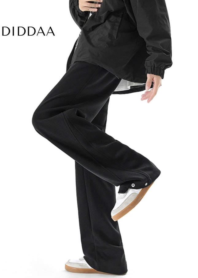 Grey Loose Fit Casual Sweatpants for Men - Unisex Sweatpants