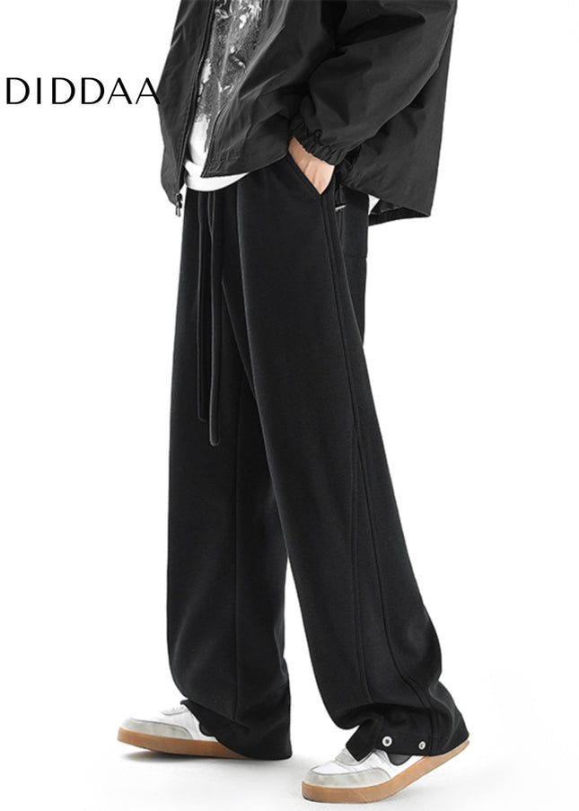 Grey Loose Fit Casual Sweatpants for Men - Unisex Sweatpants