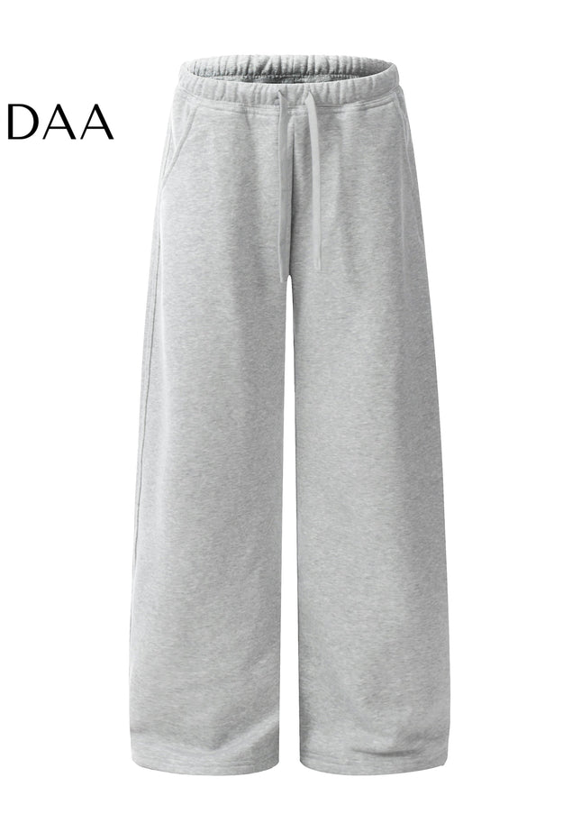 Grey Loose Fit Fleece Commuter Sweatpants Unisex - S / Grey - Unisex Sweatpants
