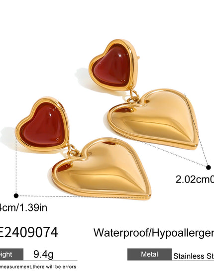 Hearty Earrings