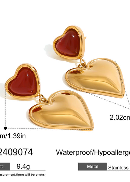 Hearty Earrings