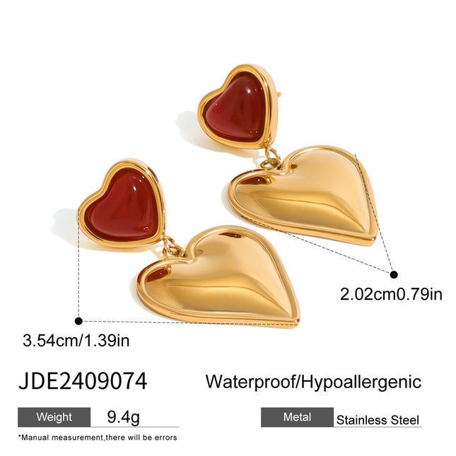 Hearty Earrings
