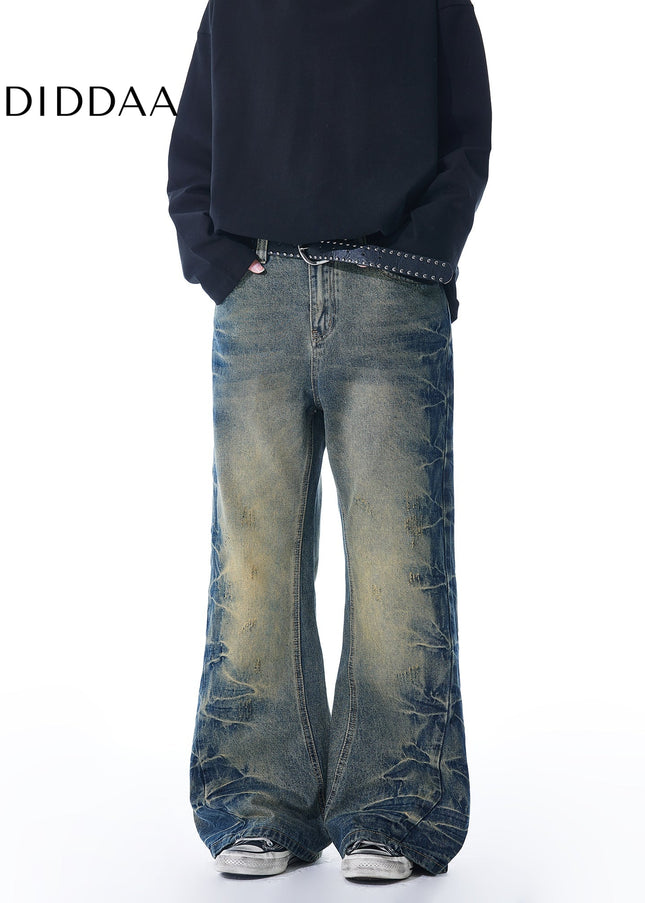 Indigo Handmade Micro Pull Straight Jeans for All - Men’s Jeans