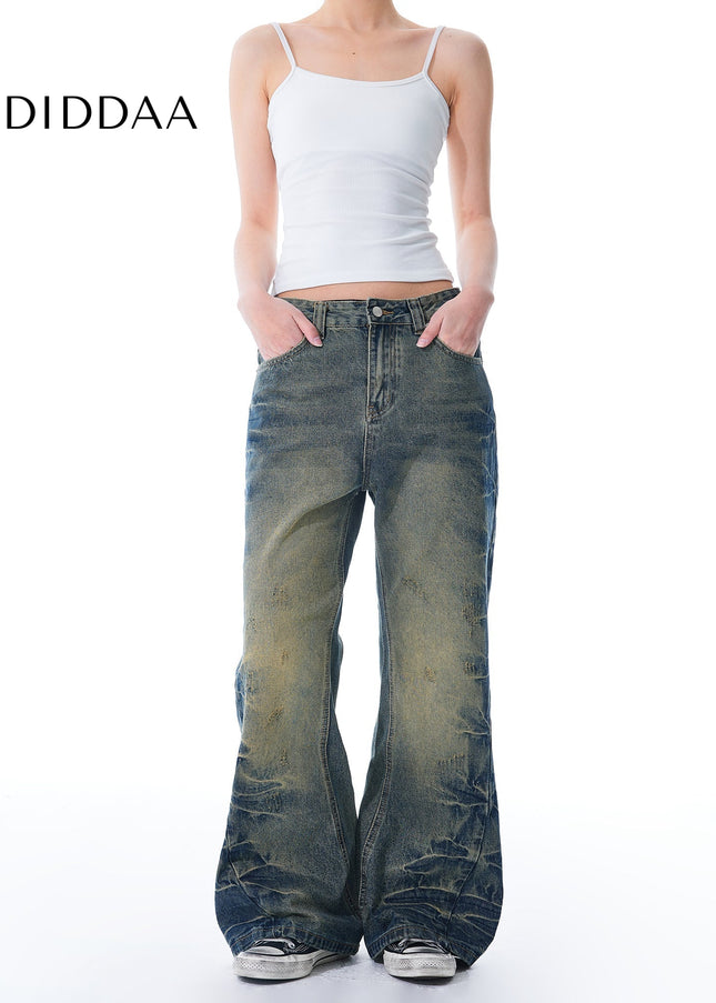 Indigo Handmade Micro Pull Straight Jeans for All - Men’s Jeans