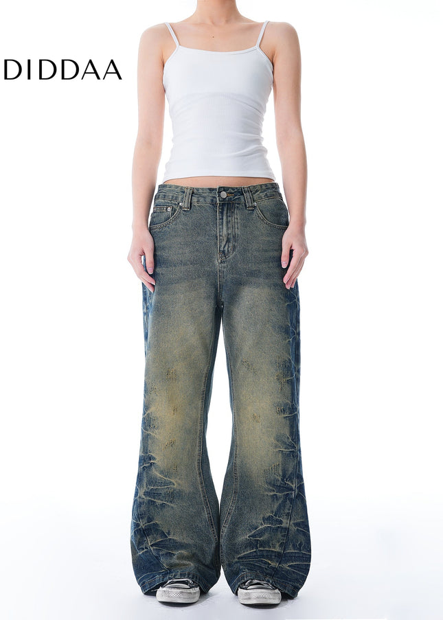 Indigo Handmade Micro Pull Straight Jeans for All - Men’s Jeans