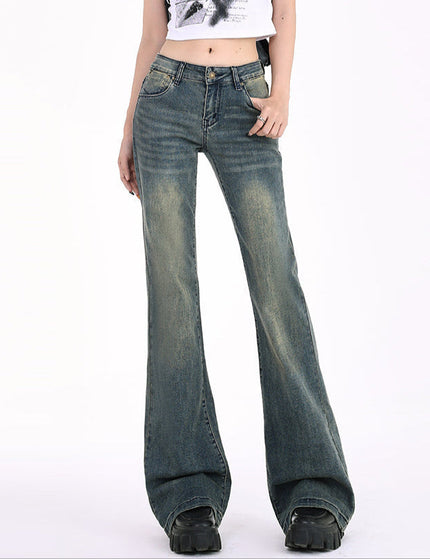 Light Blue Low-Waisted Bootcut Jeans for Women 2025 - Women’s Jeans