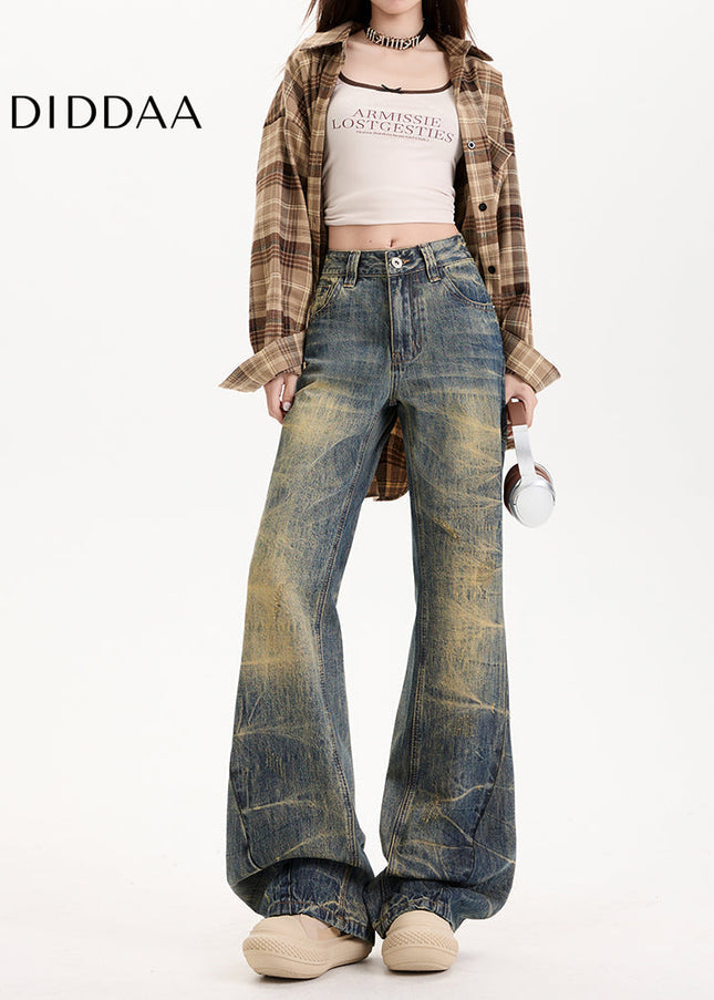 Light Blue Low-Waisted Bootcut Jeans for Women - Women’s Jeans