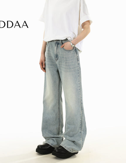 Light Blue Retro Wash Bootcut Jeans for Men and Women - S / Light Blue - Men’s Jeans