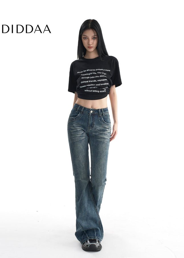 Light Blue Slim Fit Low Rise Jeans Women’s Trousers - Women’s Jeans