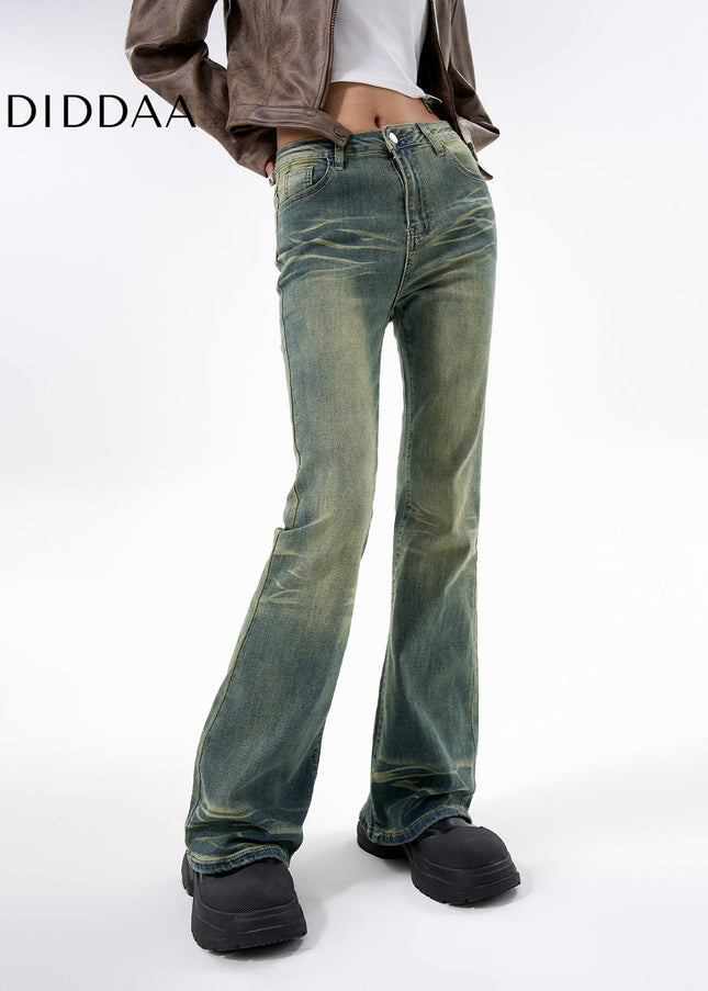 Light Blue Versatile Bootcut High Street Jeans Women - Women’s Jeans