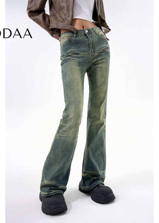 Light Blue Versatile Bootcut High Street Jeans Women - Women’s Jeans