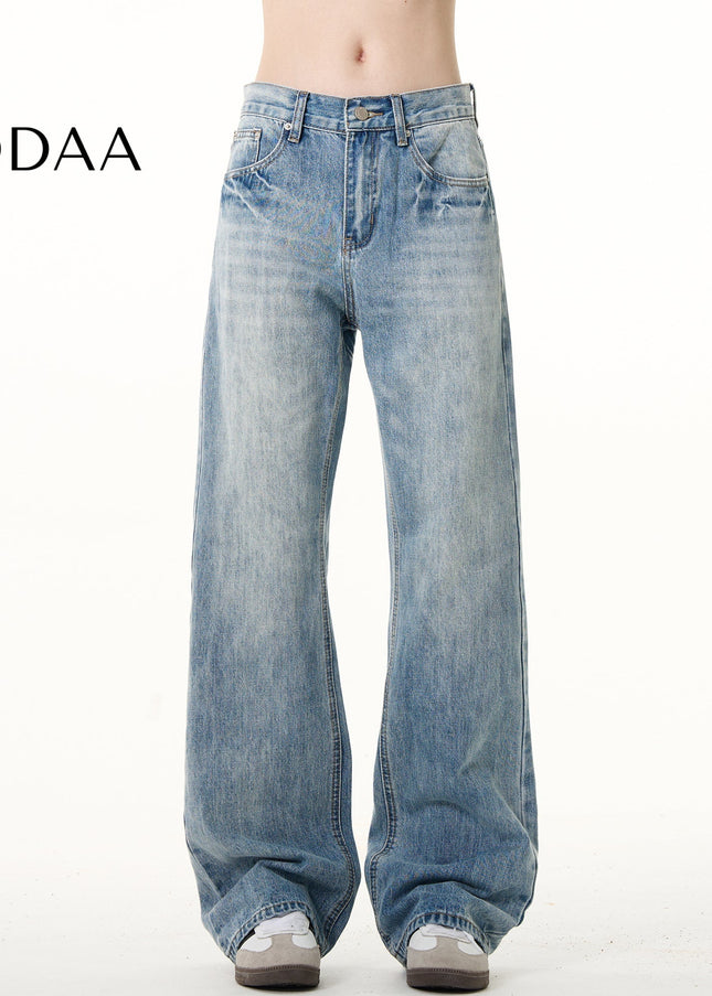 Light Blue Vintage Bootcut Jeans for Men and Women - S / Light Blue - Men’s Jeans