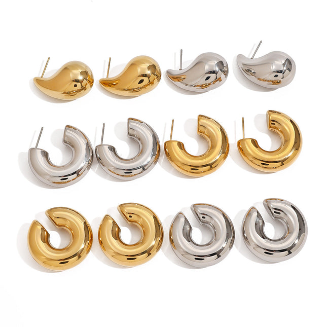 Marshmellow Earrings