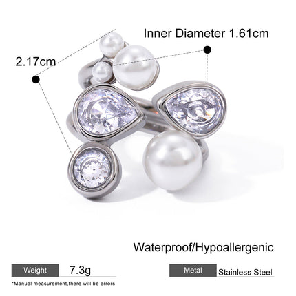 Milkglass Ring
