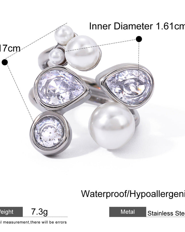Milkglass Ring