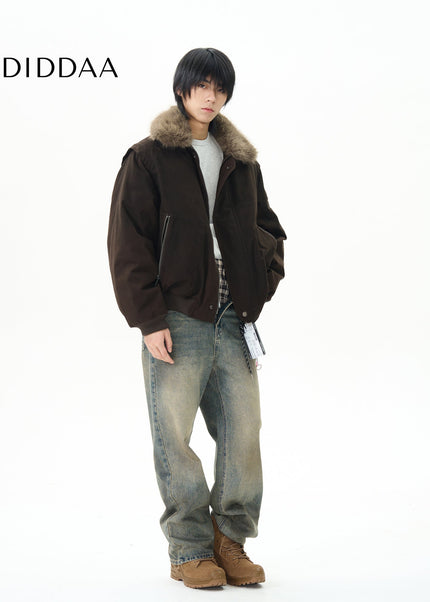 Navy Lazy Relaxed Jeans for High-End Men’s Style - Women’s Jeans