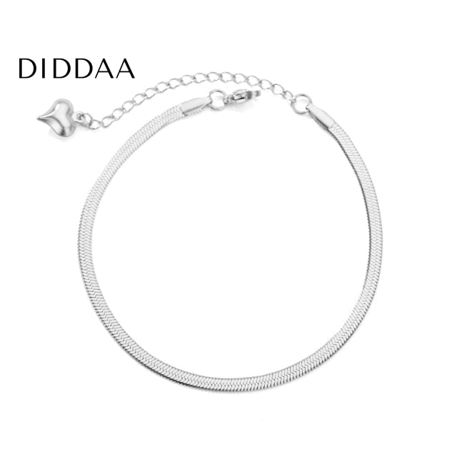 Pauvre Bracelet | Gold Silver Rose Simple Elegant Bracelet - Silver - Bracelets