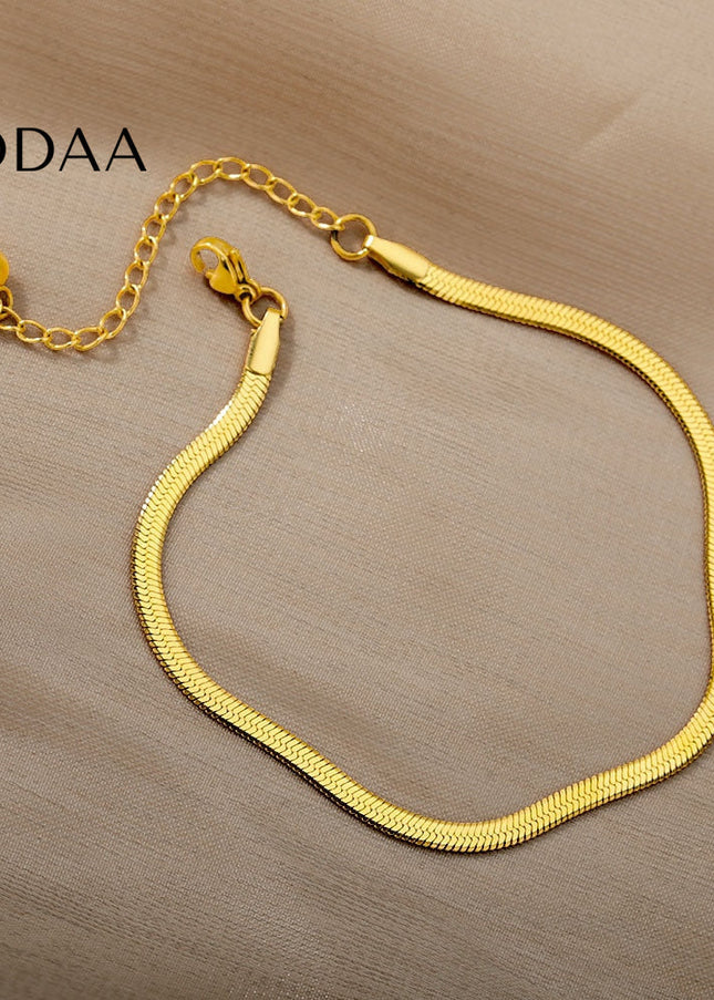 Pauvre Bracelet | Gold Silver Rose Simple Elegant Bracelet - Bracelets