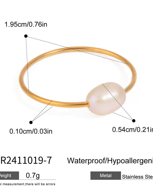 Pearlstone Ring