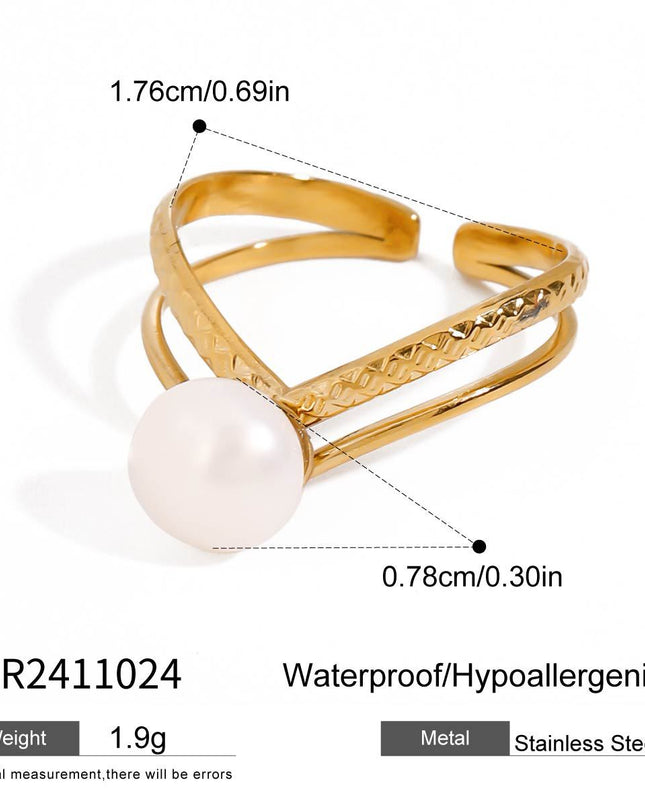 Pearltip Ring