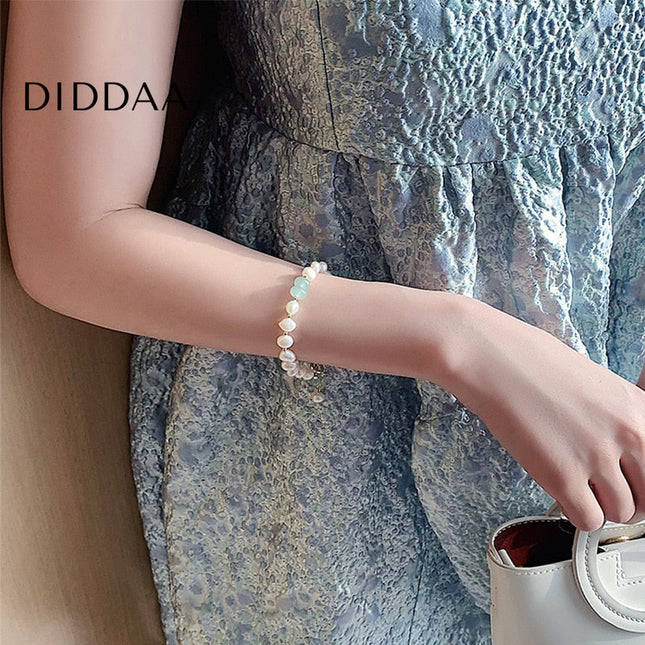Arme Bracelet | Gold Pearl Luxury Women’s Bracelet - Gold - Bracelets